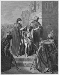 Petrus und Johannes am schönen Tor